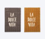 Ποτηρόπανο Βελουτέ 40×60 Nef Nef La Dolce Vita Mustard - Image 2