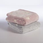 Κουβέρτα Fleece Κούνιας Φωσφοριζέ 110×140 Nef Nef StarLight Grey