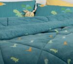 Κουβερτοπάπλωμα Μονό 160×220 Nef Nef Dino On Wheels Petrol - Image 3