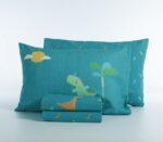 Σετ Σεντόνια Μονά Παιδικά 170×260 Nef Nef Dino On Wheels Petrol - Image 4