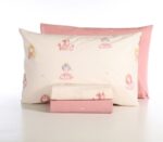 Σετ Σεντόνια Μονά Παιδικά 170×260 Nef Nef Our Princess Cream - Image 6
