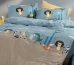 Σετ Σεντόνια Μονά Παιδικά 170×260 Nef Nef Wild Dance Blue - Image 4