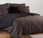 Σετ Σεντόνια King Size 270×280 Nef Nef Leonar Anthracite - Image 5