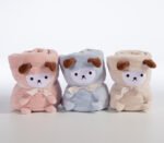 Κουβέρτα Fleece Βρεφική Αγκαλιάς 80×110 Nef Nef Lovely Sheep L.Pink - Image 2