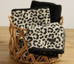 Πετσέτα Προσώπου 50×90 Nef Nef Tsitar 26 Black - Image 3