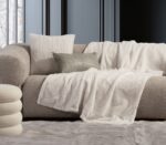 Διακοσμητικό Ριχτάρι/Κουβέρτα Καναπέ 130×180 Nef Nef Mentor Ecru - Image 4