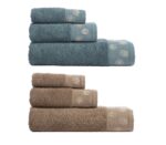 Σετ Πετσέτες 3 Τεμαχίων Nef Nef Anthem Beige - Image 2