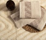 Σετ Πετσέτες 3 Τεμαχίων Nef Nef Depreo Ecru - Image 3