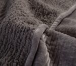 Πάπλωμα Βελουτέ Λεπτό Υπέρδιπλο 230x240 Με Γουνάκι Nef Nef Elements-Brave  Grey - Image 5