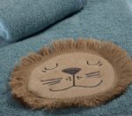 Σετ Πετσέτες Παιδικές 2 Τεμαχίων Nef Nef  Wild Dance Petrol - Image 4