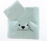 Σετ Πετσέτες Παιδικές 2 Τεμαχίων Nef Nef  Life In The City Misty Blue - Image 4