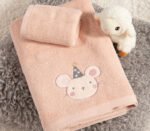 Σετ Πετσέτες Παιδικές 2 Τεμαχίων Nef Nef  Special Party Pink - Image 3