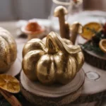 Beauty Home ΚΟΛΟΚΥΘΑ ΧΡΥΣΗ ΡΗΤΙΝΗΣ Ø10×8,5cm - Image 2