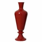 Beauty Home Μεταλλικό Βάζο Μπορντώ 20 x 57cm