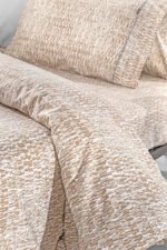 Σετ Σεντόνια Φανελένια King Size 270×265 Guy Laroche Beaver Almond - Image 3