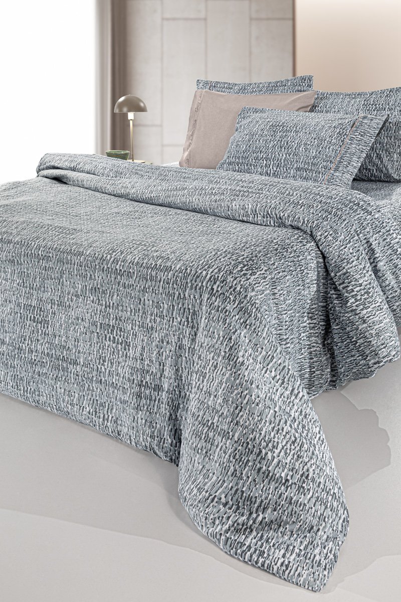 1110092225026 Σετ Σεντόνια Φανελένια King Size 270×265 Guy Laroche Beaver Titanium - Image 1