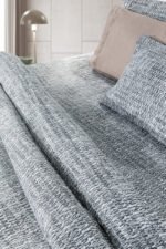 Σετ Σεντόνια Φανελένια King Size 270×265 Guy Laroche Beaver Titanium - Image 3