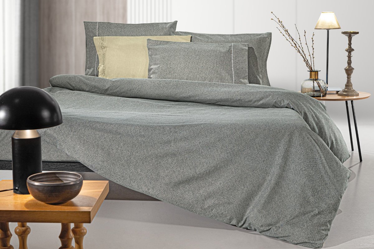 1110092225027 Σετ Σεντόνια Φανελένια King Size 270×265 Guy Laroche Avanti - Image 1