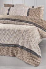 Σετ Σεντόνια Ημίδιπλα 180×265 Guy Laroche Status Beige - Image 2