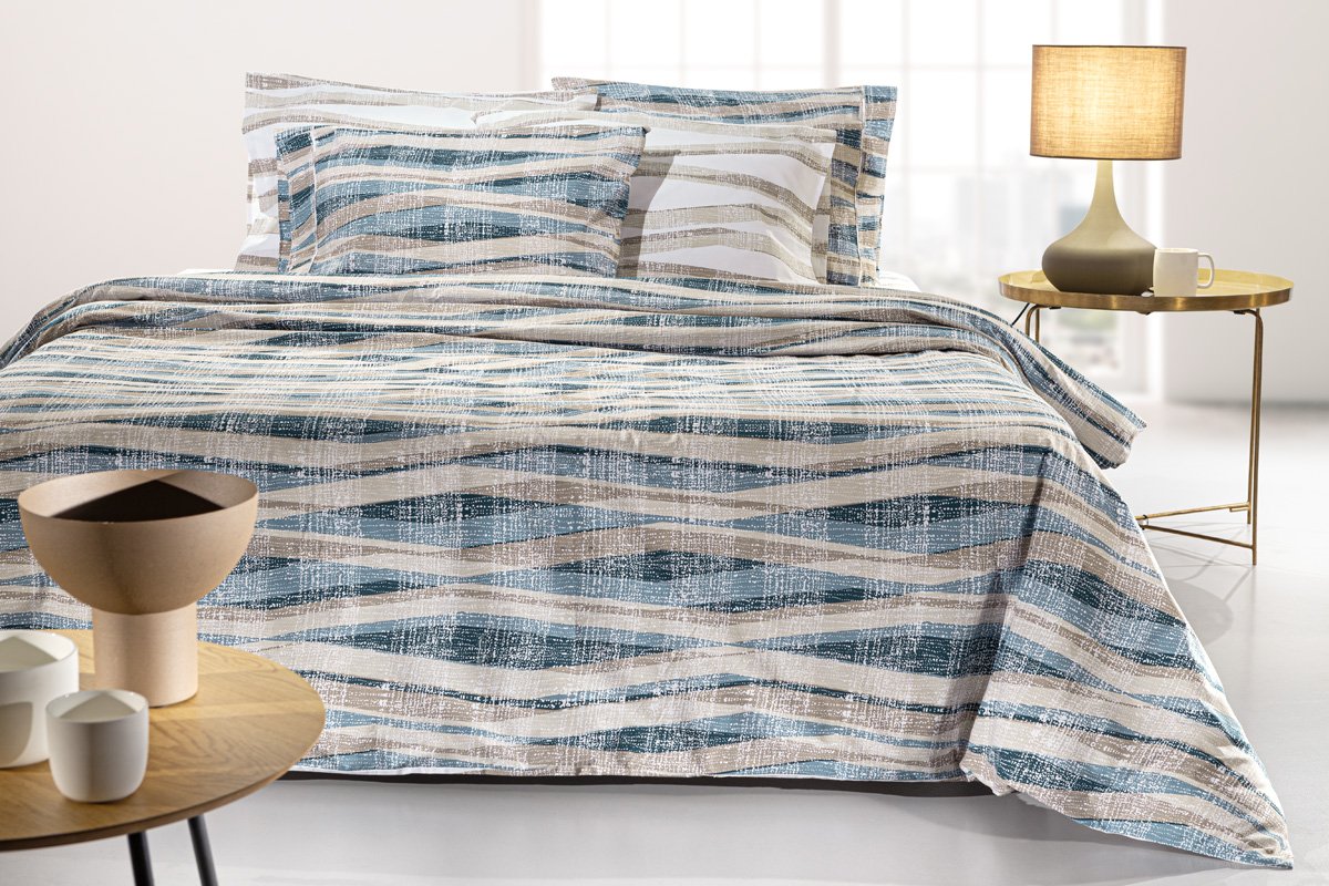 1110092225077 Σετ Σεντόνια Υπέρδιπλα Με Λάστιχο 170×200+32 Guy Laroche Active Raf - Image 1