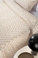 Σετ Σεντόνια Υπέρδιπλα Με Λάστιχο 170×200+32 Guy Laroche Canyon Natural - Image 2