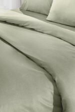 Σεντόνι Δίπλο 200×265 Guy Laroche Color Plus Khaki - Image 3