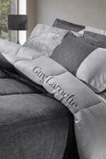 Πάπλωμα Υπέρδιπλο 220×240 Guy Laroche Safari Anthracite Suede - Image 2