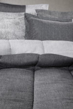 Πάπλωμα Υπέρδιπλο 220×240 Guy Laroche Safari Anthracite Suede - Image 4