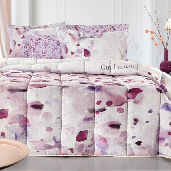 Πάπλωμα Υπέρδιπλο 220×240 Guy Laroche Carmel Melanze Suede