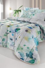 Πάπλωμα Υπέρδιπλο 220×240 Guy Laroche Carmel Mint Suede