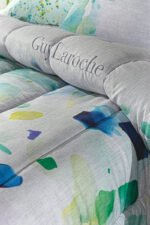 Πάπλωμα Υπέρδιπλο 220×240 Guy Laroche Carmel Mint Suede - Image 3