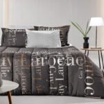 Πάπλωμα Υπέρδιπλο 220×240 Guy Laroche Instyle Choco Suede