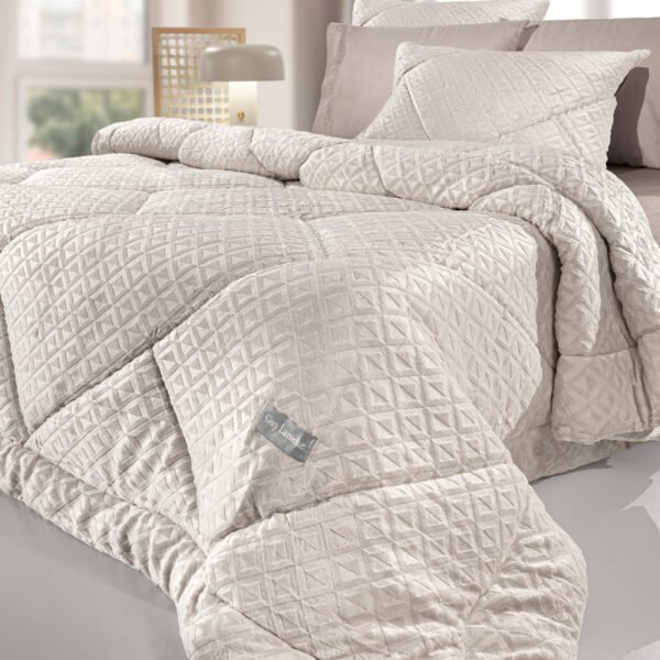 Κουβερτοπάπλωμα Μονό 160×240 Guy Laroche Profile Ivory