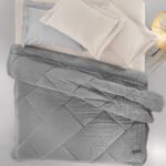 Κουβερτοπάπλωμα Υπέρδιπλο 220×240 Guy Laroche Profile Grey