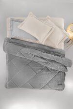Κουβερτοπάπλωμα Υπέρδιπλο 220×240 Guy Laroche Profile Grey