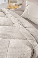 Κουβερτοπάπλωμα King Size 240×260 Guy Laroche Profile Ivory - Image 3