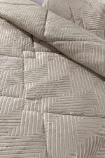 Κουβερτοπάπλωμα Μονό 160×240 Guy Laroche York Natural - Image 4