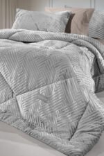 Κουβερτοπάπλωμα Μονό 160×240 Guy Laroche York Silver - Image 2