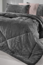 Κουβερτοπάπλωμα Υπέρδιπλο 220×240 Guy Laroche York Anthracite - Image 2
