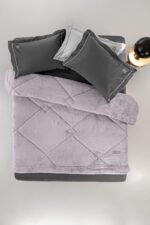 Κουβερτοπάπλωμα Υπέρδιπλο 220×240 Guy Laroche York Melanze