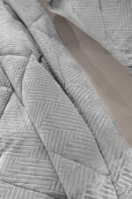 Κουβερτοπάπλωμα King Size 240×260 Guy Laroche York Silver - Image 3