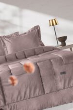 Πάπλωμα Ημίδιπλο 180×240 Guy Laroche Scarlett Amethyst Suede - Image 2