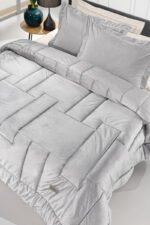 Πάπλωμα Υπέρδιπλο 220×240 Guy Laroche Scarlett Perla Suede - Image 2