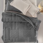 Πάπλωμα King Size 250×240 Guy Laroche Scarlett Carbon Suede