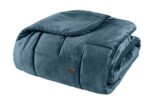 Πάπλωμα King Size 250×240 Guy Laroche Scarlett Blue Suede - Image 5