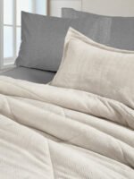 Κουβερτοπάπλωμα Ημίδιπλο 180×240 Guy Laroche Moore Ivory - Image 2