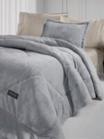 Κουβερτοπάπλωμα Υπέρδιπλο 220×240 Guy Laroche Moore Silver - Image 2