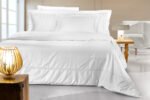 Σετ Παπλωματοθήκη King Size 240×250 Guy Laroche Elite White-White
