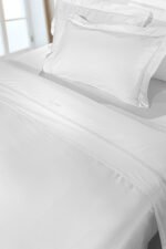 Σετ Παπλωματοθήκη King Size 240×250 Guy Laroche Elite White-White - Image 4
