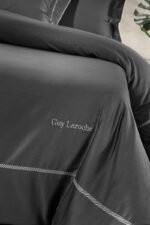Σετ Παπλωματοθήκη King Size 240×250 Guy Laroche Elite Anthracite-Silver - Image 3